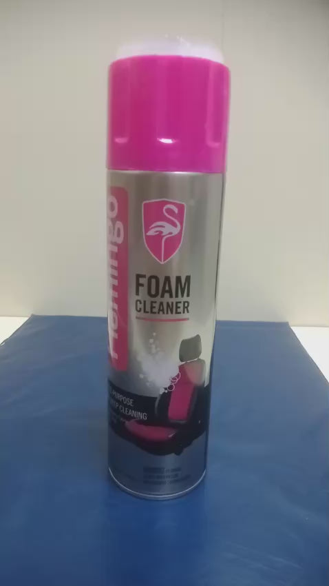 Flamingo Foam Cleaner 650ML – Multi-Purpose Deep Cleaning Spray for Upholstery, Carpets, Leather & Hard Surfaces