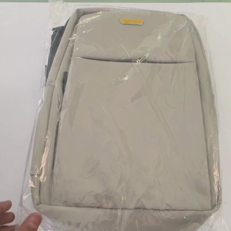 Dell Laptop Backpack | Lightweight, Durable & Water-Resistant Travel Bag | Light Silver
